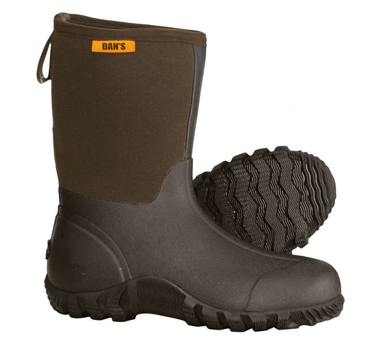 Dan's Polliwog Boot with Optional Dan's Chaps - Ringtails and Tall Tales Hunting, Dog Supply, and Taxidermy