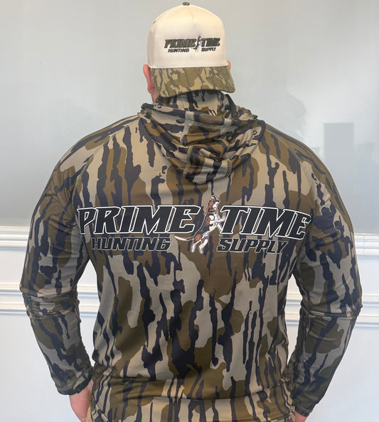 PT BOTTOMLAND CAMO PULLOVER w/ HOOD
